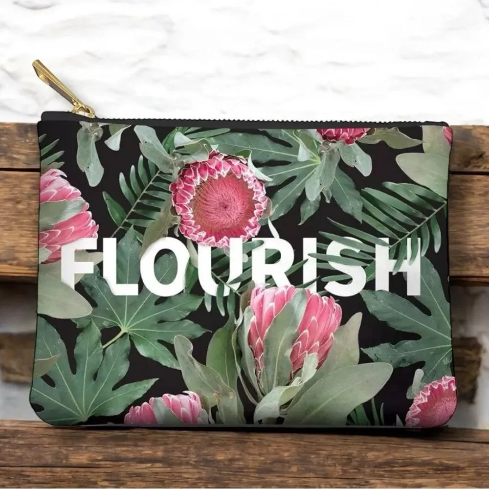 BUNDLE DEAL: 3-Piece Stylish Cosmetic Bag Set (NWOT/EUC)